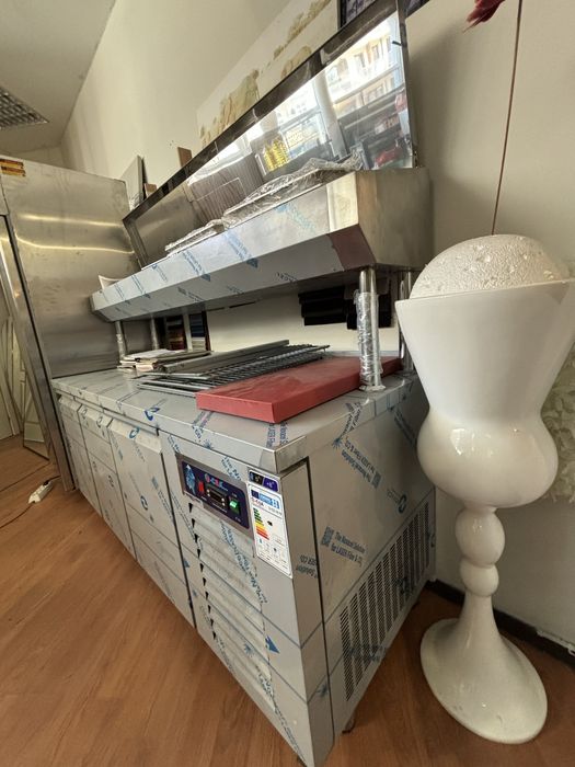 Хладилник с три врати + гарнитюрник