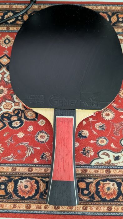Paletă Tenis de Masă Club Tibhar Lebrun Pro X 5* ITTF