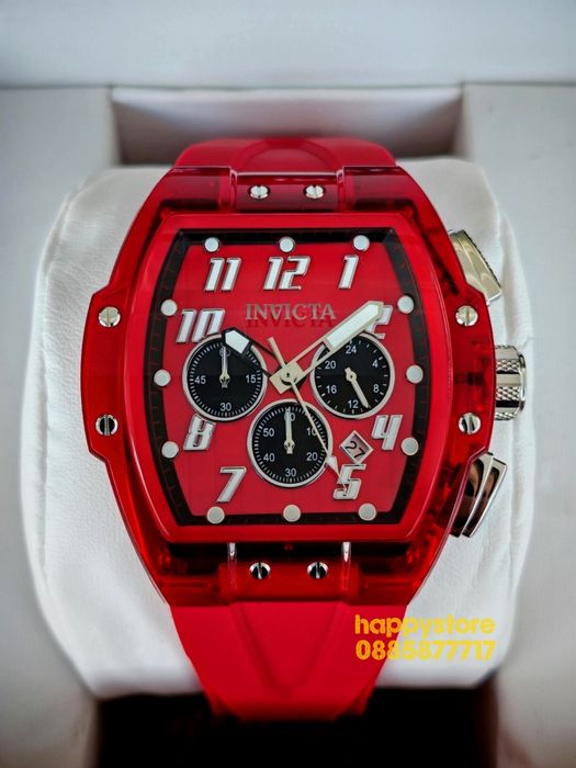 INVICTA Ghost Red 47 mm, Инвикта нов ръчен часовник