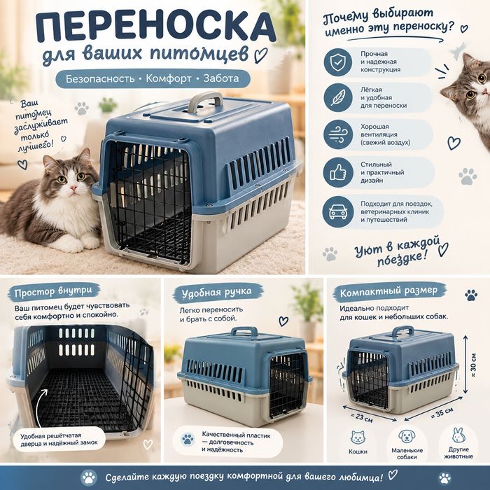 Переноска для жевотных