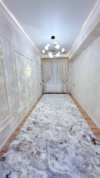 3 хонали 110м² 7-қават Манзил: Горгаз, эски Цум.