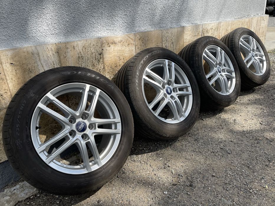 Roti 17 Jante 5X108 Ford Kuga Galaxy Volvo XC70 S60 Cross Anvelope vara 235 55 R17