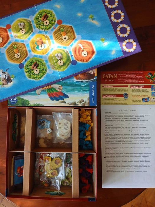 Настолни игри Катан за деца и Коатъл