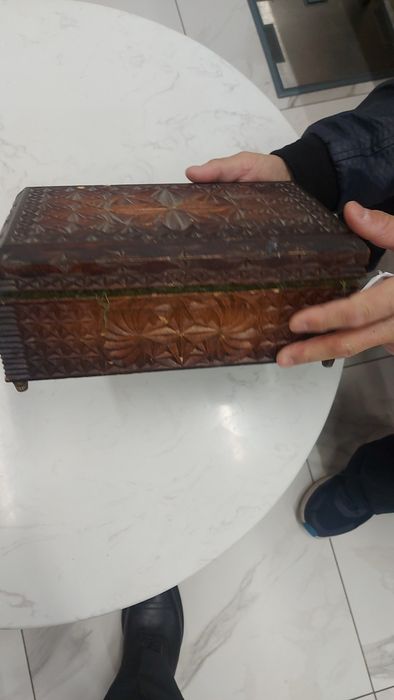 Шкатулка деревянная