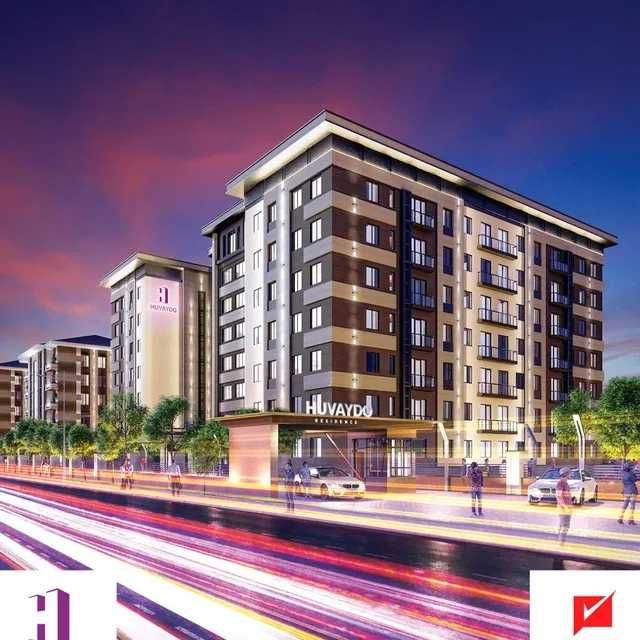 ЖК Huvaydo Residnece! Сдается 4-ком квартира в элит комплексе! Беруний