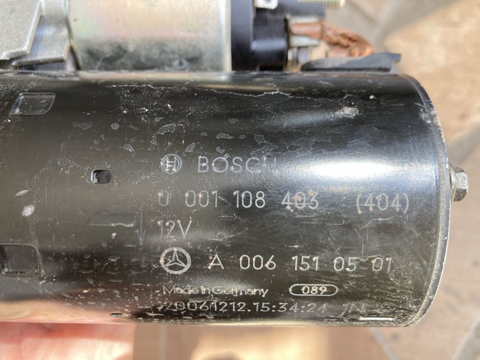 Стартер Мерседес M272 / Mercedes M272