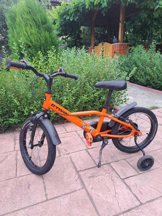 Bicicleta copii Robot 500  roti 16'' + roti ajutatoare