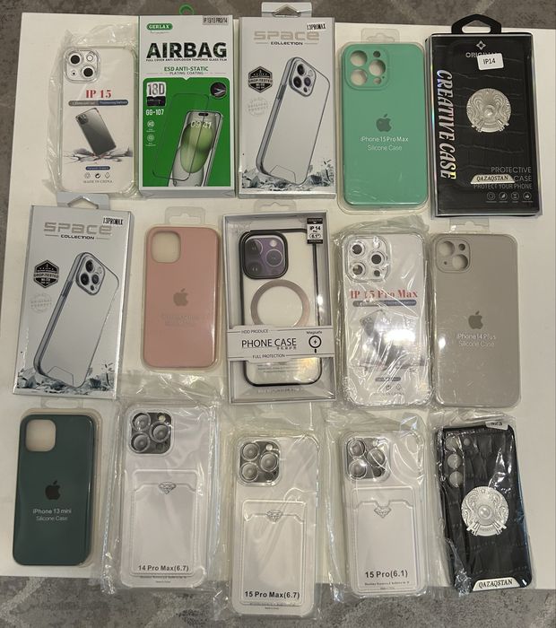 Чехлы в ассортименте для смарттелефонов