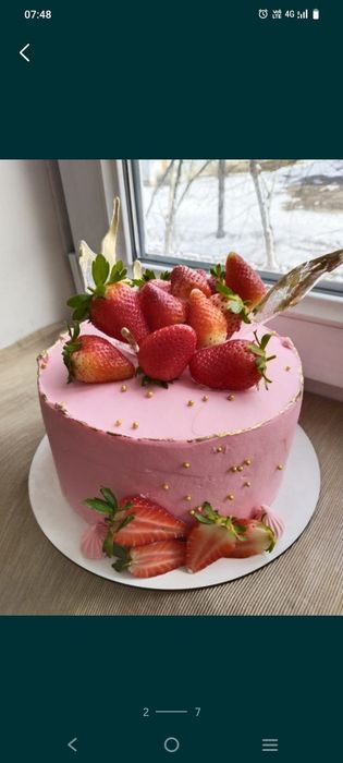 Торты и десерты  на заказ