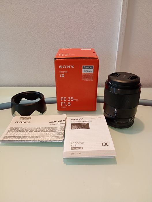 Vând obiectiv Sony FE 35mm Full Frame – Ca Nou