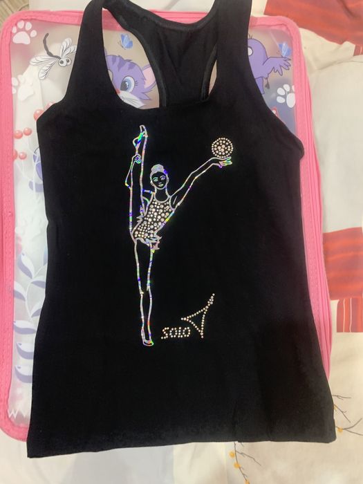 Продам майку-борцовку для гимнастики