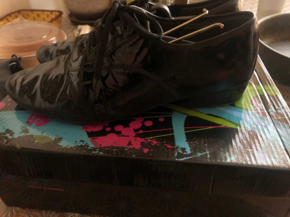 мъжки обувки за стандартни танци