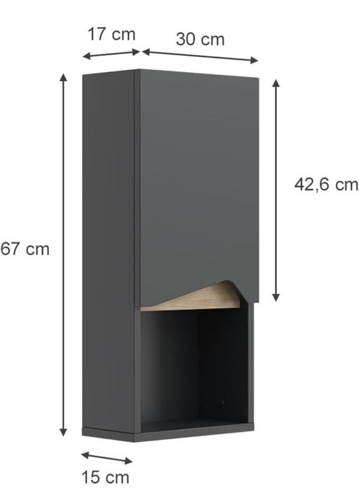 Шкаф за стена Vicco 6568