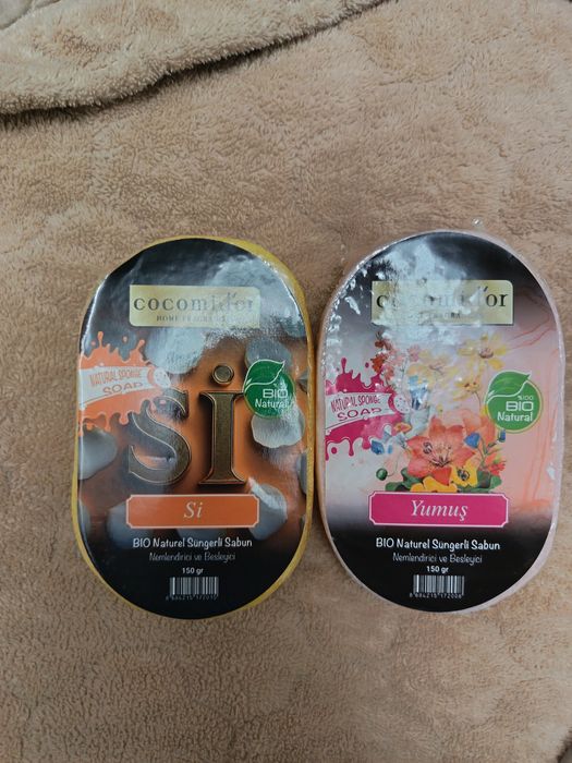 Săpunuri cu burete natural parfumate