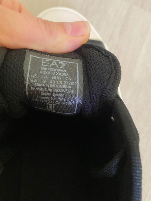 Emporio Armani мъжки кецове 43 номер