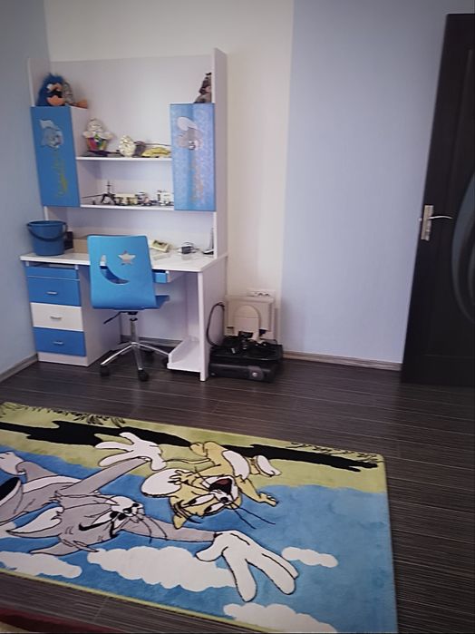 DORMITOR SET COMPLET Tom și Jerry albastru/alb