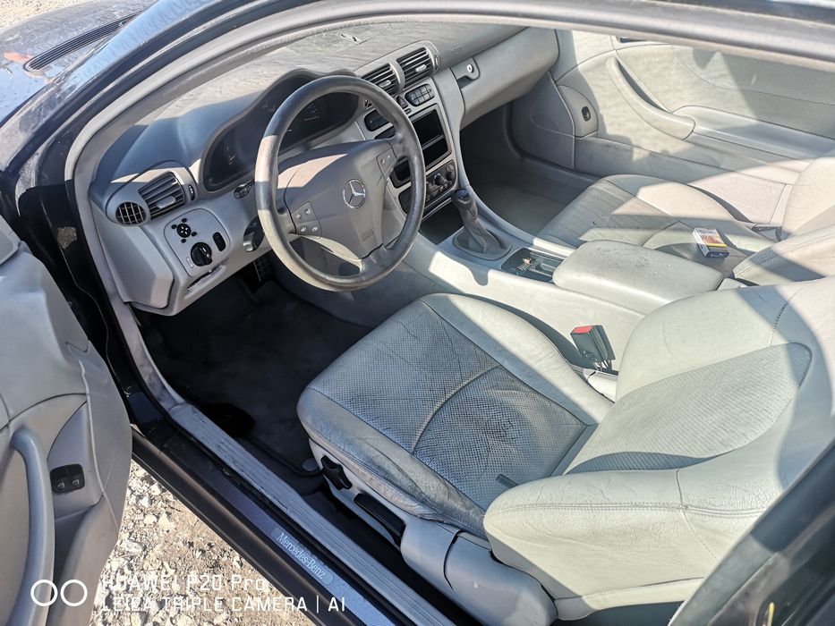 Мерцедес Ц- класа 220 CDI 143к.с. 6 ск. Панорама, Кожа, На части