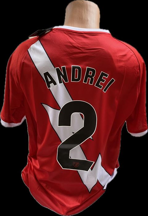 Tricou fotbal Rayo Vallecano Andrei Rațiu mărime L