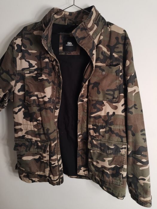 Geaca Camo din material de blugi ClockHouse
