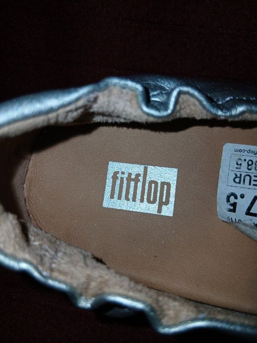 Из США, элегантные женские балетки от бренда "fitflop"