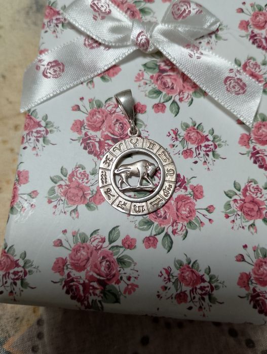 Зодия телец сребро