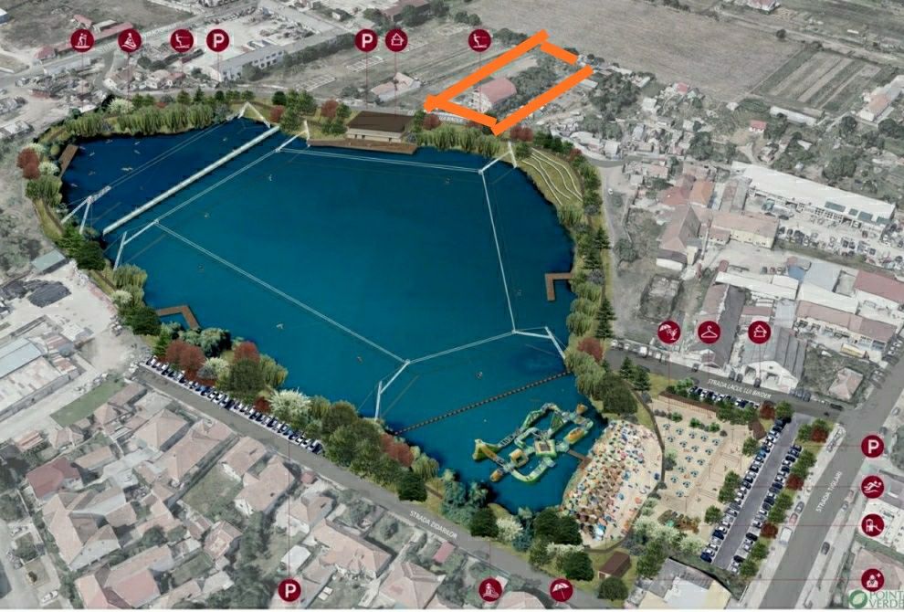 Casa teren 3000mp lacul Binder