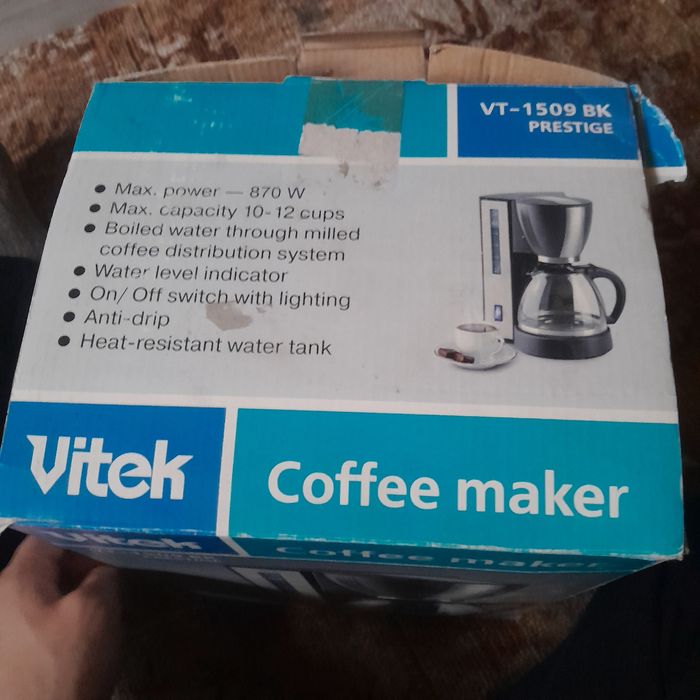 Кофемашинка VT-1509BK