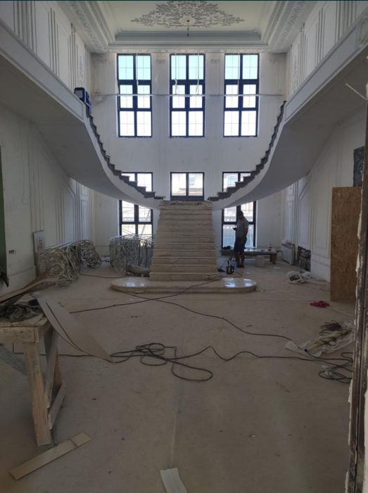 Бригада узбеков готовы к работе