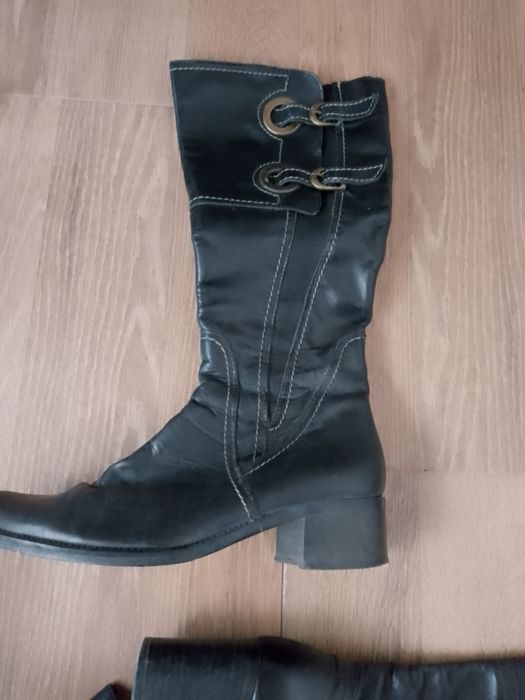 Cizme negre măr 38