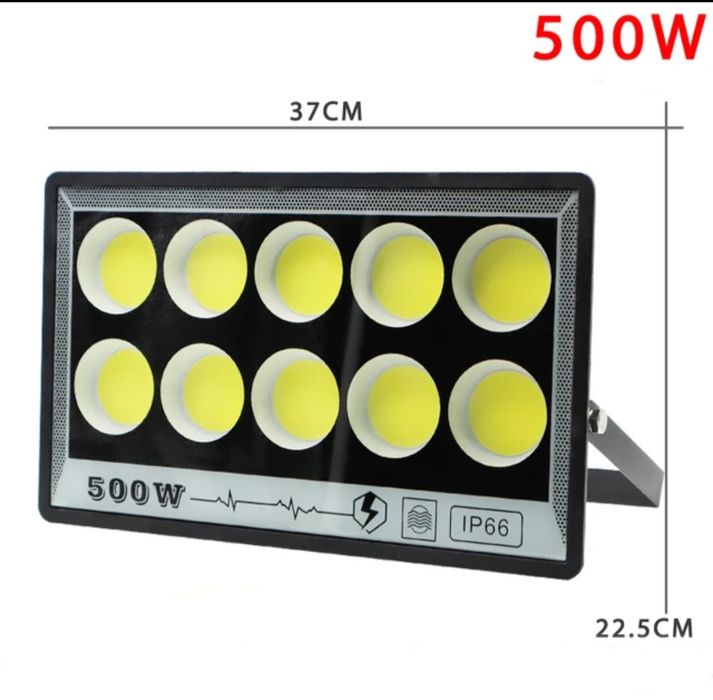 Led Floodlight 220V- 500W  Spotlight IP65 Waterproof Lamp Led Outdoor