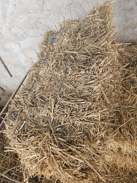 vând paie uscate