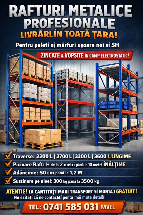 Rafturi metalice industriale 353x755