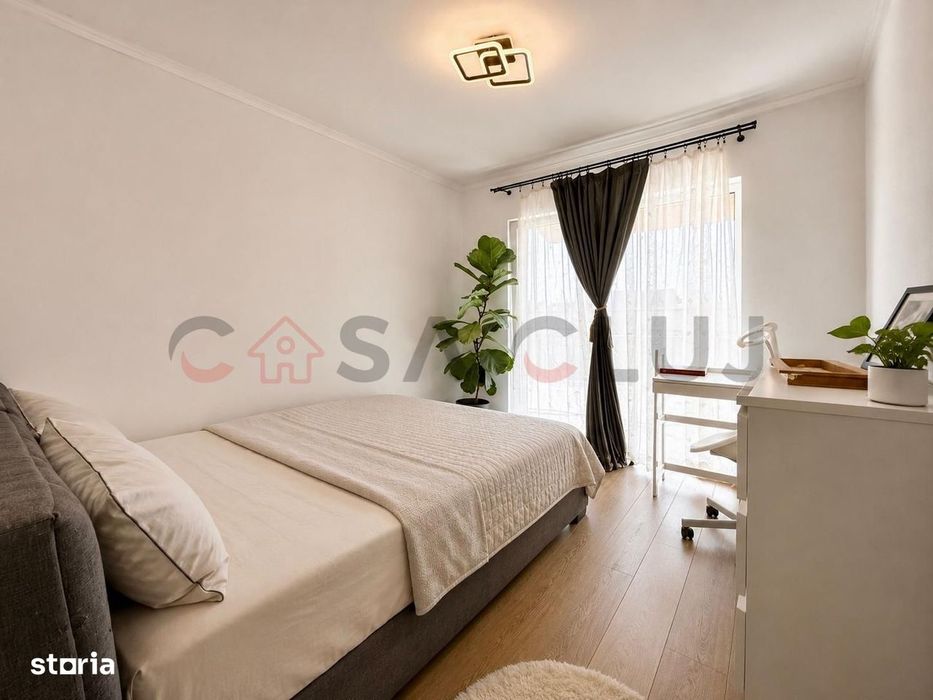 4 camere + dressing, la cheie, parcare, bloc nou, Între Lacuri