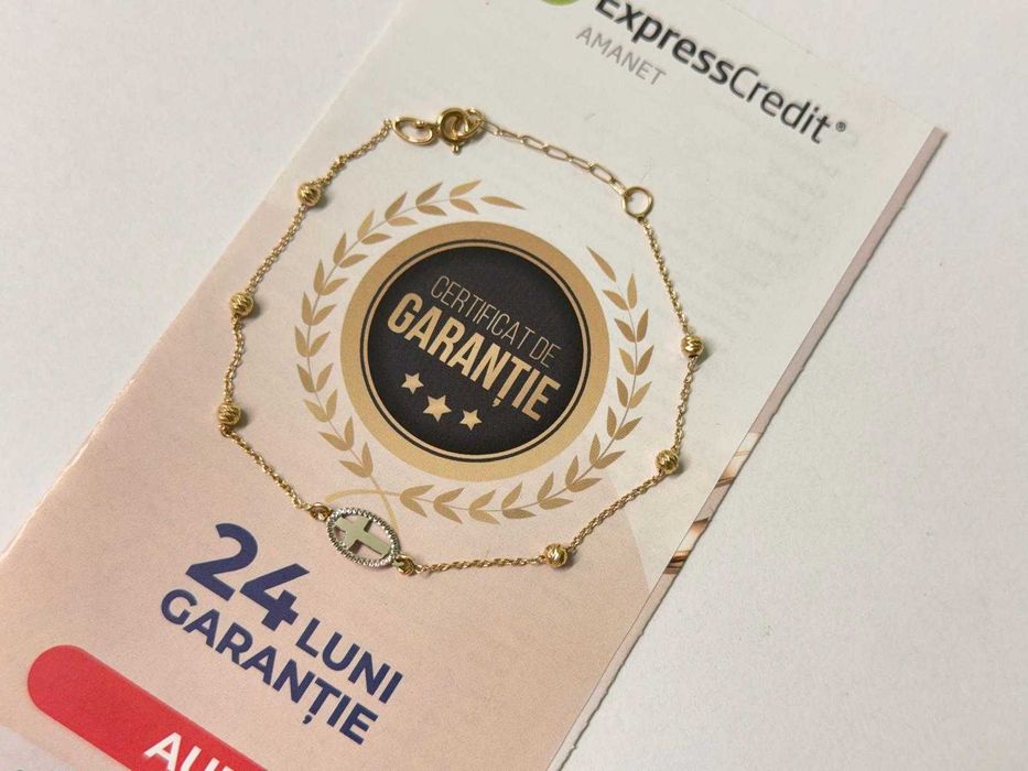 Bratara aur 14K 1.30g (B.61856.2 Tatarasi) Garantie 2 ani