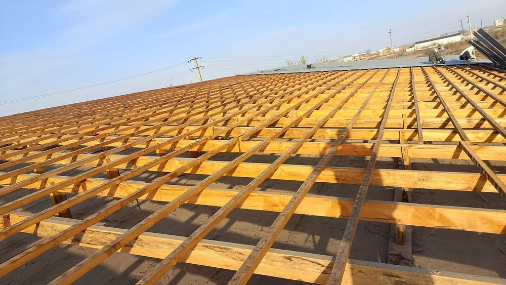 Профлист,полная кровля.