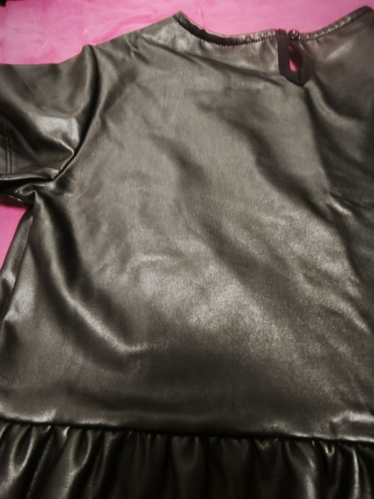 Rochie piele sintetica LC WAIKIKI 12-13 ANI că noua