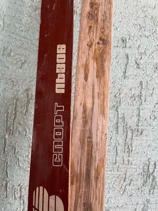 Лыжи СССР советские лыжные ботинки