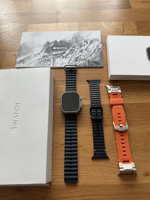 Apple Watch Ultra 2 49 mm Titanium blue alpine