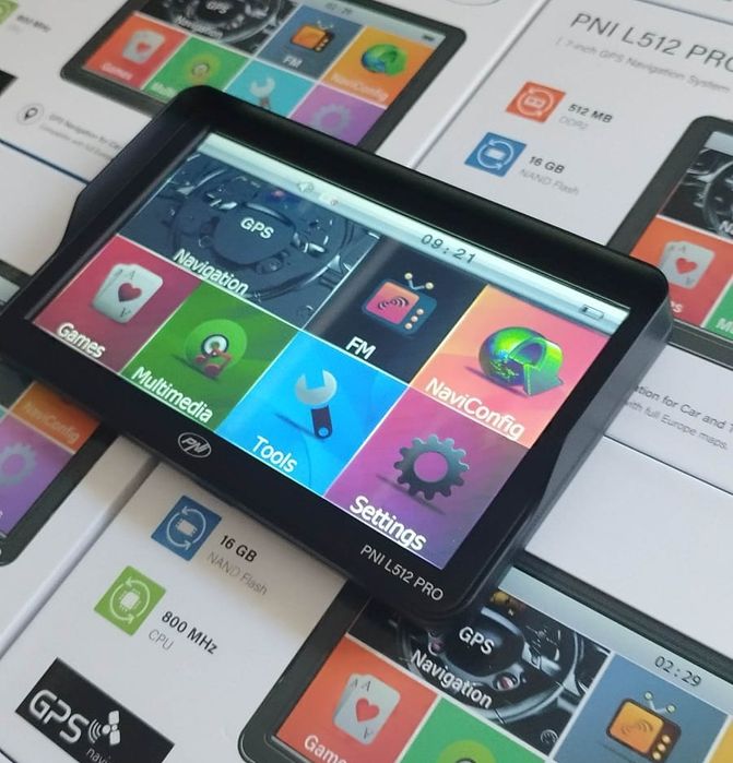 GPS PNI-4 programe instalate cu harti- garantie - Factura cu TVA