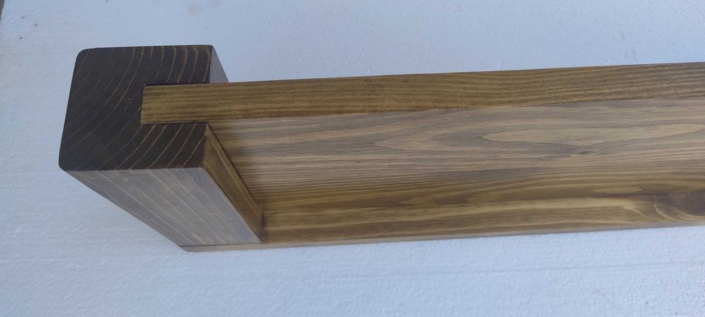 Etajeră de perete din lemn  - handmade