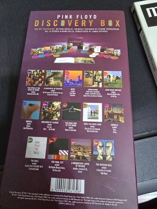 Предлагается комплект CD дисков " Pink Floyd" DISCOVERI BOX.
