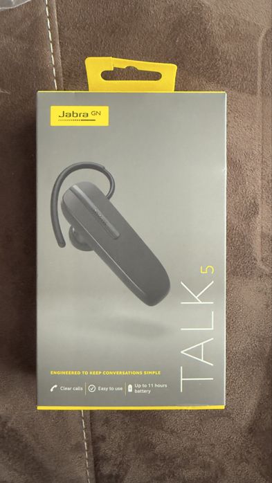 Cască bluetooth Jabra Talk 5, nouă, sigilată
