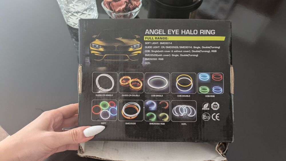 Angel Eyes Led RGB - BMW E46 Coupe - kit complet nou