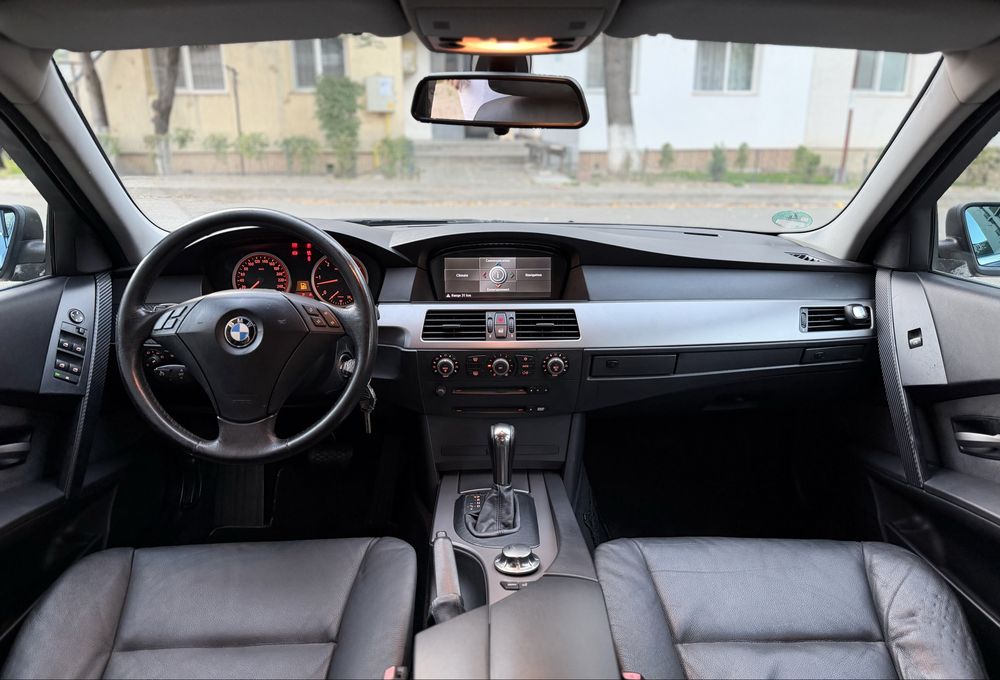 Bmw Seria 5 e60 525d M57 Automat Recent Adus Din Germania Pe Roti Piele Bi Xenon Navi Mare
