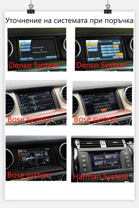 Land Rover Range Rover Sport 2014/2017 10.25" навигация по поръчка