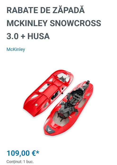 MCKINLEY SNOWCROSS Rachete de zapada