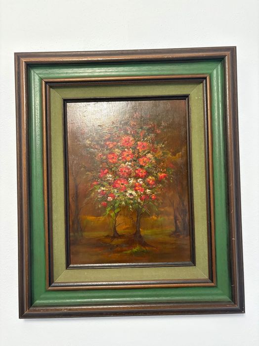 Vand tablou ulei pe panza Francine Tavernier semnat