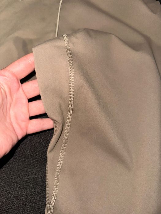 Оригинален дамски спортен клин 7/8 Адидас за Йога бежов,безшевен Нов S