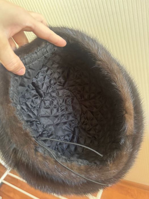 Норковая шапка, новая