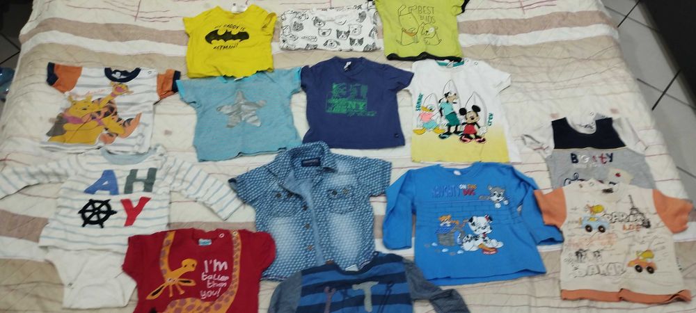 Лот с детски дрехи 74 см